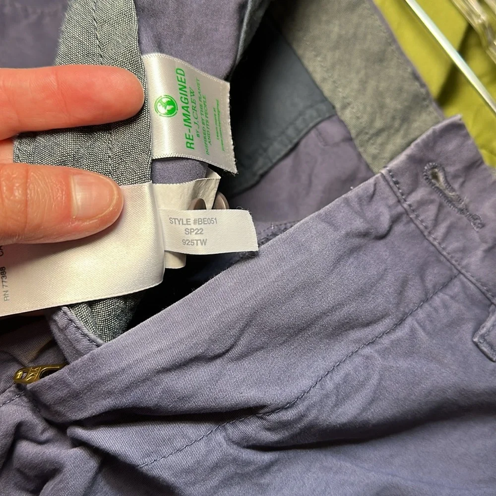 💛J. Crew Men’s Blue 7” Stretch Chino Shorts Size 29 Waist